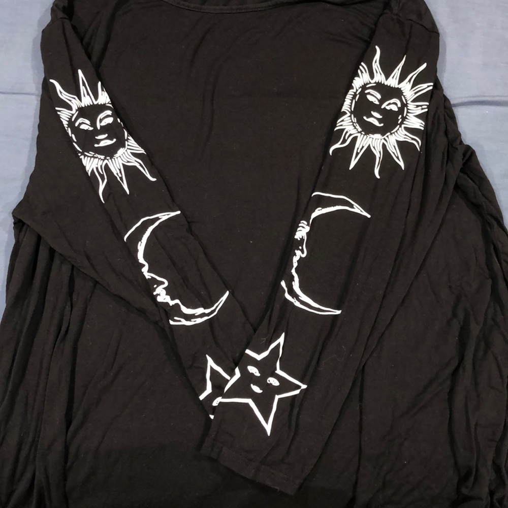 Stretchy Longsleeved Moon/Star/Sun